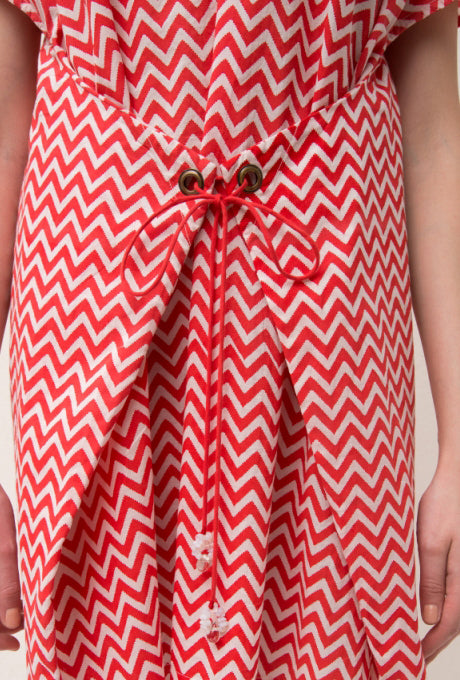 100% Cotton Mini Dress Print Summer Beach Women's Velnica From Japan