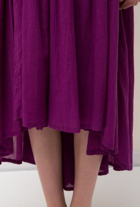 100% Cotton Midi Dress Wrap Mirror Work Soft Women's Velnica From Japan