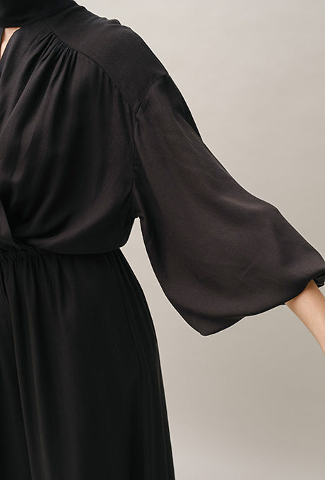 Gorgeous Jumpsuit Wrap Memorable Back Design Sexy Women's Velnica From JAPAN