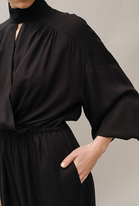 Gorgeous Jumpsuit Wrap Memorable Back Design Sexy Women's Velnica From JAPAN