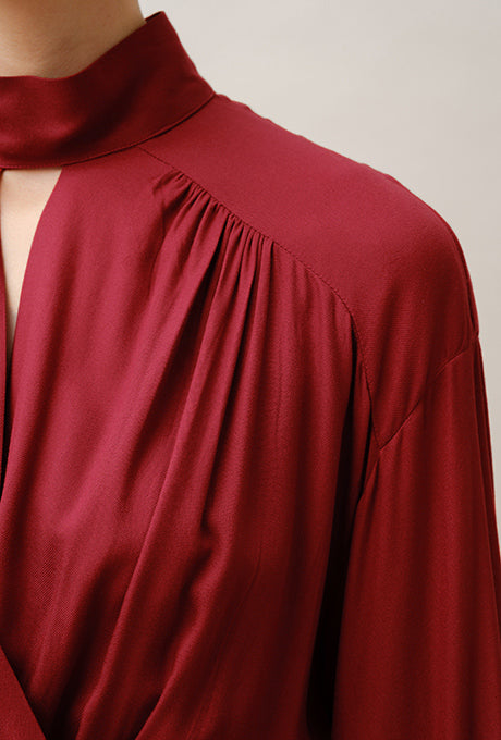 Gorgeous Jumpsuit Wrap Memorable Back Design Sexy Women's Velnica From JAPAN