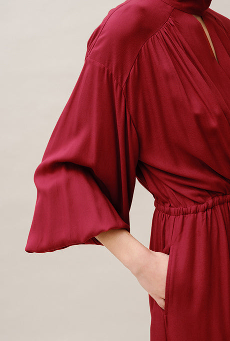 Gorgeous Jumpsuit Wrap Memorable Back Design Sexy Women's Velnica From JAPAN