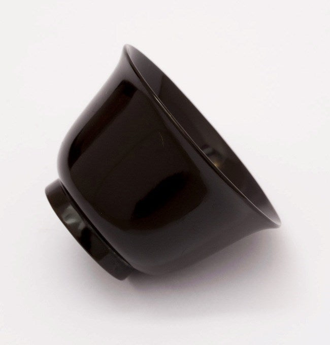 Japanese Vintage Black Lacquer Cup Bowl Velnica From Japan