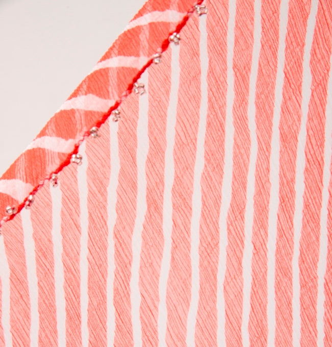Scarf Stole Chiffon Bead Decoration Women's Velnica From Japan