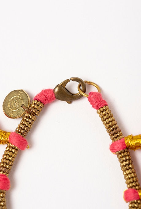 Bracelet Brass Decoration Tassel Women's Velnica From Japan