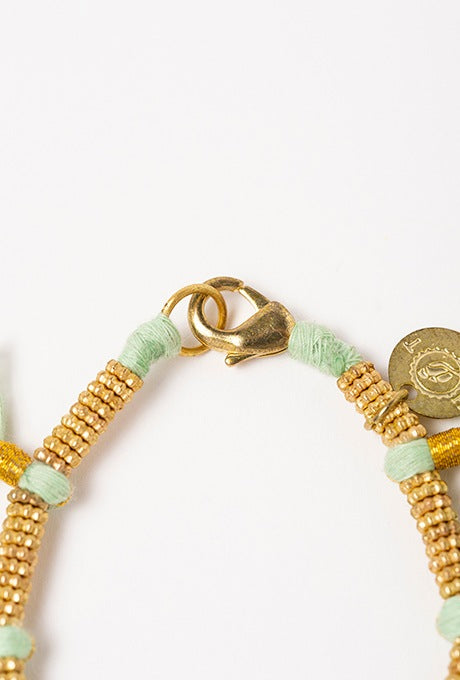 Bracelet Brass Decoration Tassel Women's Velnica From Japan