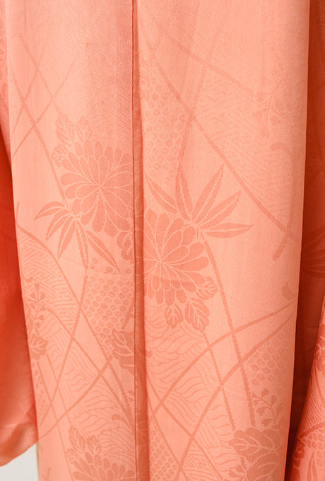 Kimono and Obi Sash Vintage 100% Silk Embroidered Gown Robe Velnica From Japan