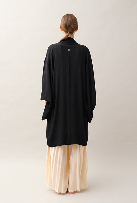 Kimono Haori and Obi Sash Vintage 100% Silk Gown Robe Belt Velnica From Japan