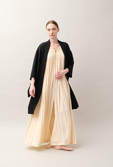 Kimono Haori and Obi Sash Vintage 100% Silk Gown Robe Belt Velnica From Japan