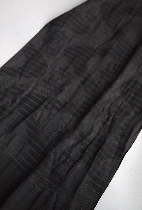 Kimono Haori and Obi Sash Vintage 100% Silk Gown Robe Belt Velnica From Japan