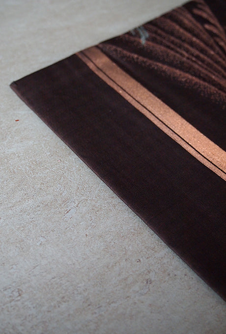 Obi Table Runner Tapestry 100% Silk Kimono Interior Decoration Velnica From Japan