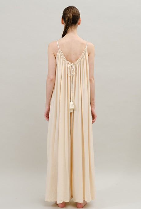 Camisole Gather Jumpsuit Rayon Dot Dobby Women's Velnica From Japan
